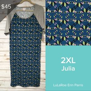 2XL LuLaRoe Julia Dress